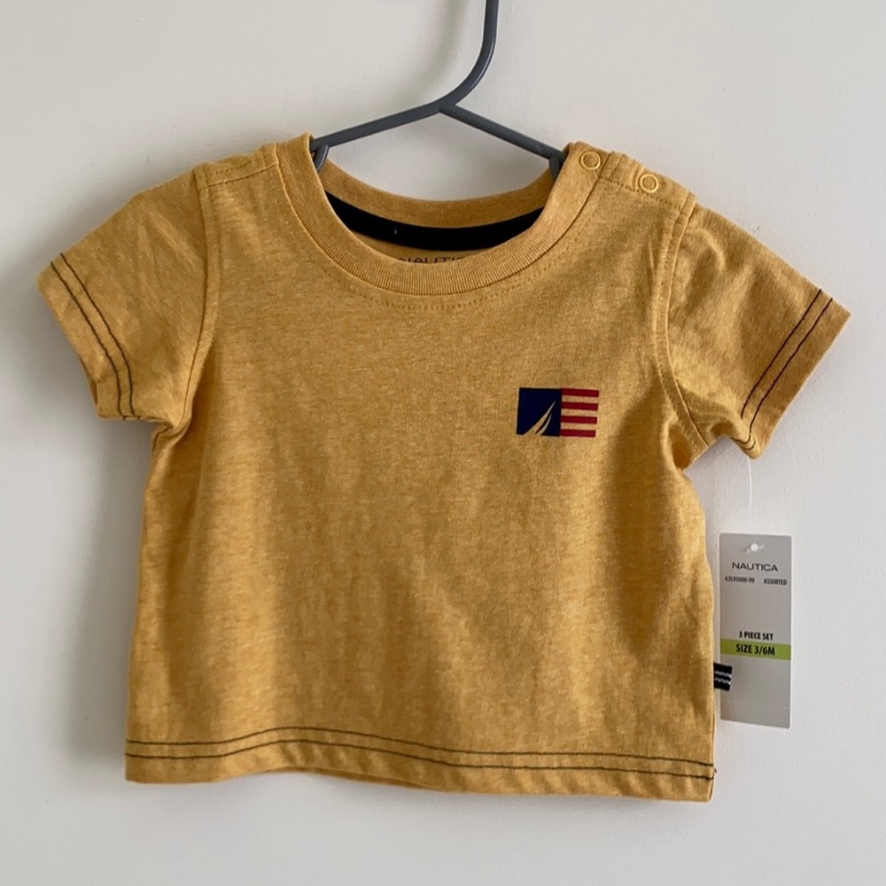 *NWT* Nautica Baby Short Sleeve Shirt